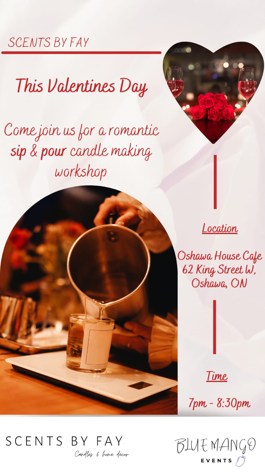 Valentine's Day Candle Workshop