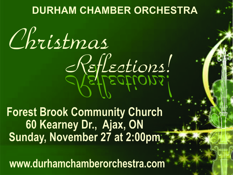 CHRISTMAS REFLECTIONS with Durham Chamber Orchestra