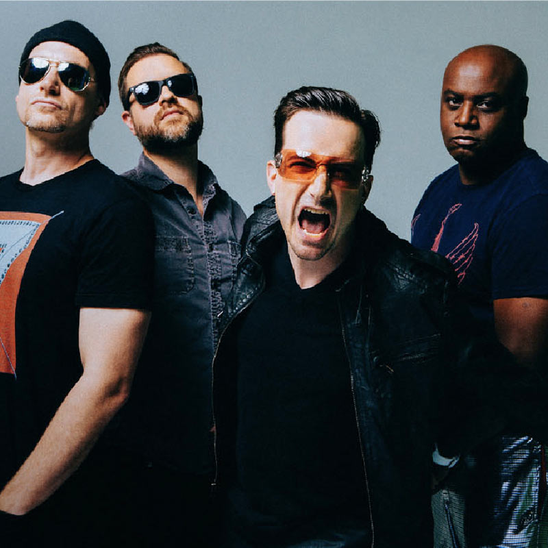 A photo of ACROBAT, the U2 Tribute Band.